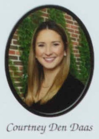 Beta Gamma Chapter Composite Detail, Courtney Den Daas, 2015-2016