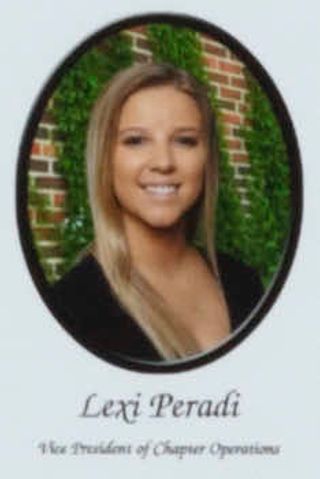 Beta Gamma Chapter Composite Detail, Lexi Peradi, 2015-2016