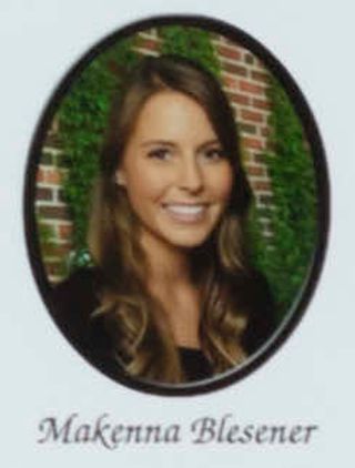 Beta Gamma Chapter Composite Detail, Makenna Blesener, 2015-2016