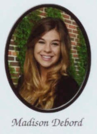 Beta Gamma Chapter Composite Detail, Madison Debord, 2015-2016