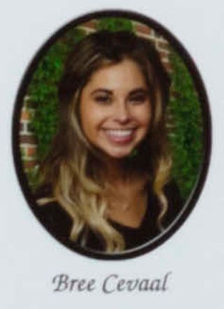 Beta Gamma Chapter Composite Detail, Bree Cevaal, 2015-2016