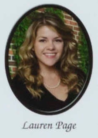 Beta Gamma Chapter Composite Detail, Lauren Page, 2015-2016