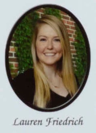 Beta Gamma Chapter Composite Detail, Lauren Friedrich, 2015-2016