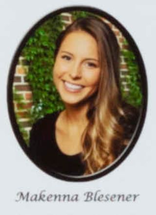 Beta Gamma Chapter Composite Detail, Makenna Blesener, 2014-2015