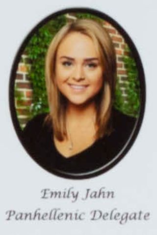 Beta Gamma Chapter Composite Detail, Emily Jahn, 2014-2015