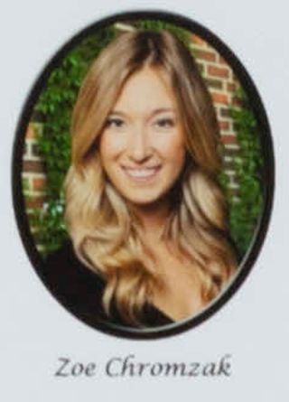 Beta Gamma Chapter Composite Detail, Zoe Chromzak, 2014-2015