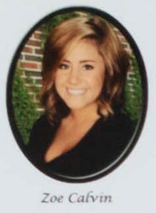 Beta Gamma Chapter Composite Detail, Zoe Calvin, 2014-2015