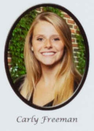 Beta Gamma Chapter Composite Detail, Carly Freeman, 2014-2015