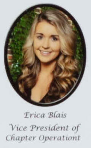 Beta Gamma Chapter Composite Detail, Erica Blais, 2014-2015