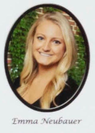Beta Gamma Chapter Composite Detail, Emma Neubauer, 2014-2015