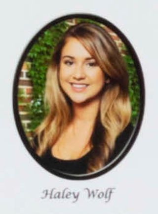 Beta Gamma Chapter Composite Detail, Haley Wolf, 2014-2015