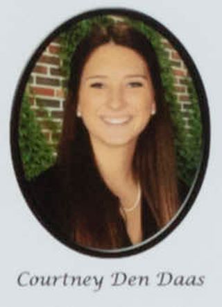 Beta Gamma Chapter Composite Detail, Courtney Den Daas, 2014-2015