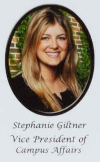 Beta Gamma Chapter Composite Detail, Stephanie Giltner, 2014-2015