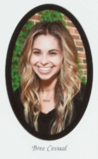 Beta Gamma Chapter Composite Detail, Bree Cevaal, 2017-2018