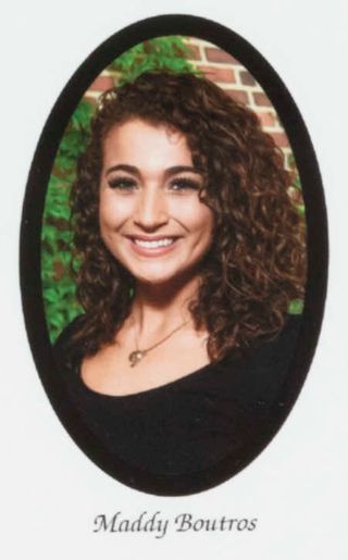 Beta Gamma Chapter Composite Detail, Maddy Boutros, 2017-2018