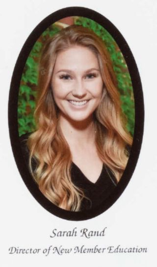 Beta Gamma Chapter Composite Detail, Sarah Rand, 2017-2018