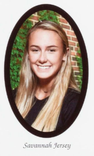 Beta Gamma Chapter Composite Detail, Savannah Jersey, 2017-2018