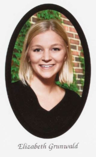Beta Gamma Chapter Composite Detail, Elizabeth Grunwald, 2017-2018