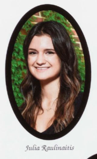 Beta Gamma Chapter Composite Detail, Julia Raulinaitis, 2017-2018