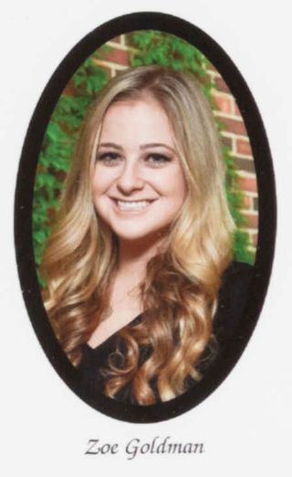Beta Gamma Chapter Composite Detail, Zoe Goldman, 2017-2018