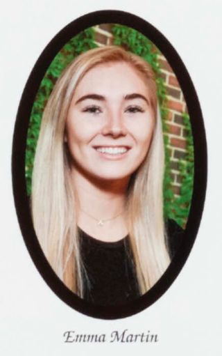 Beta Gamma Chapter Composite Detail, Emma Martin, 2017-2018
