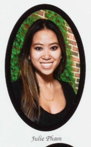 Beta Gamma Chapter Composite Detail, Julie Pham, 2017-2018