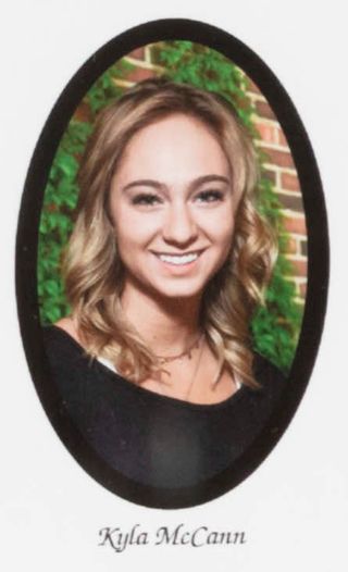 Beta Gamma Chapter Composite Detail, Kyla McCann, 2017-2018