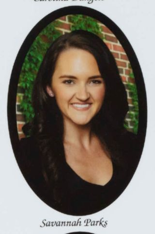 Beta Gamma Chapter Composite Detail, Savannah Parks, 2016-2017