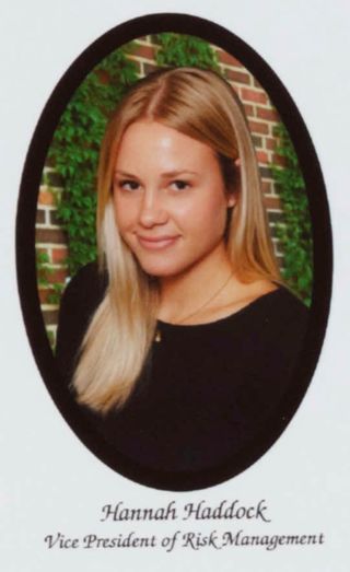 Beta Gamma Chapter Composite Detail, Hannah Haddock, 2016-2017