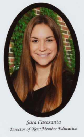 Beta Gamma Chapter Composite Detail, Sara Casasanta, 2016-2017