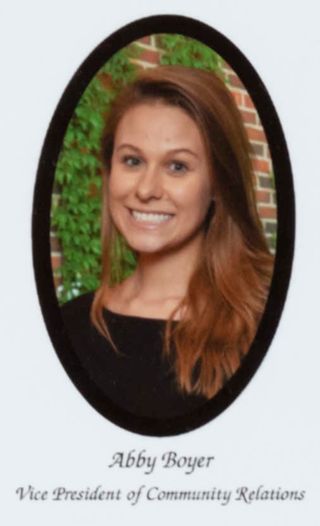 Beta Gamma Chapter Composite Detail, Abby Boyer, 2018-2019