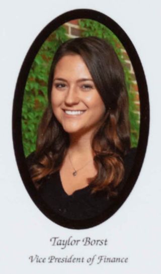 Beta Gamma Chapter Composite Detail, Taylor Borst, 2018-2019