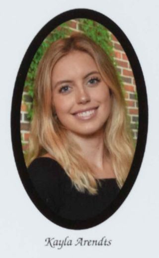 Beta Gamma Chapter Composite Detail, Kayla Arendts, 2018-2019