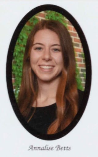 Beta Gamma Chapter Composite Detail, Annalise Betts, 2018-2019