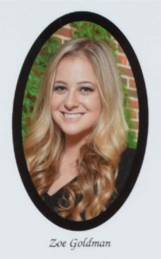 Beta Gamma Chapter Composite Detail, Zoe Goldman, 2018-2019