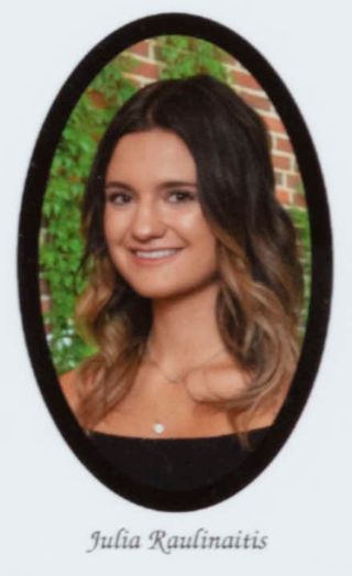 Beta Gamma Chapter Composite Detail, Julia Raulinaitis, 2018-2019