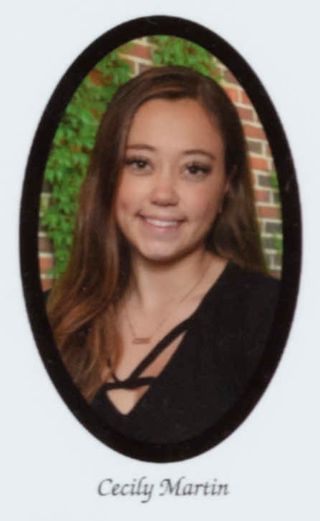 Beta Gamma Chapter Composite Detail, Cecily Martin, 2018-2019