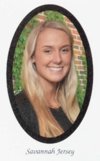 Beta Gamma Chapter Composite Detail, Savannah Jersey, 2018-2019
