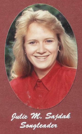 Beta Gamma Chapter Composite Detail, Julia M. Sajdak, 1990-1991
