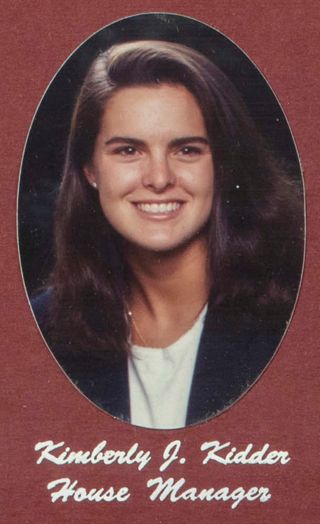 Beta Gamma Chapter Composite Detail, Kimberly J. Kidder, 1990-1991