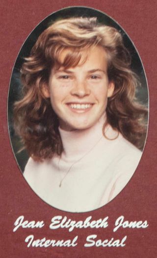 Beta Gamma Chapter Composite Detail, Jean Elizabeth Jones, 1990-1991