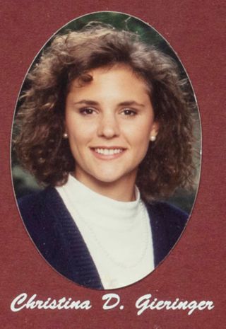 Beta Gamma Chapter Composite Detail, Christina D. Gieringer, 1990-1991