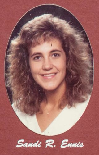 Beta Gamma Chapter Composite Detail, Sandi R. Ennis, 1990-1991