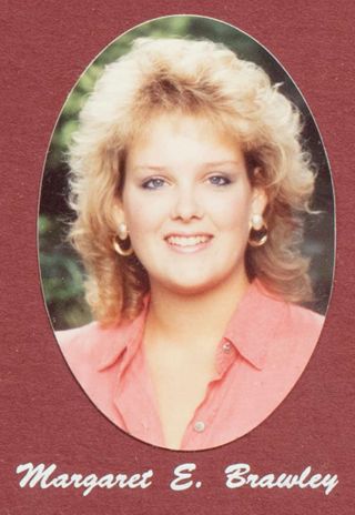 Beta Gamma Chapter Composite Detail, Margaret E. Brawley, 1990-1991