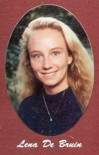 Beta Gamma Chapter Composite Detail, Lena DeBruin, 1990-1991