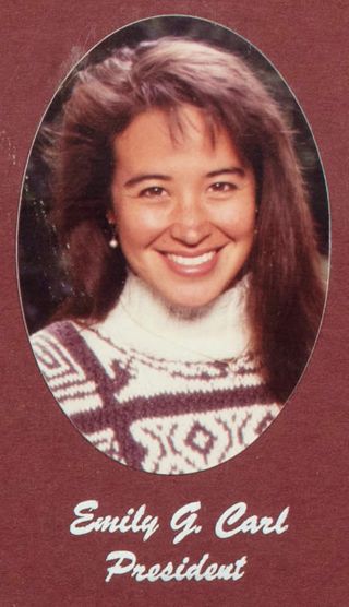 Beta Gamma Chapter Composite Detail, Emily G. Carl, 1991-1992