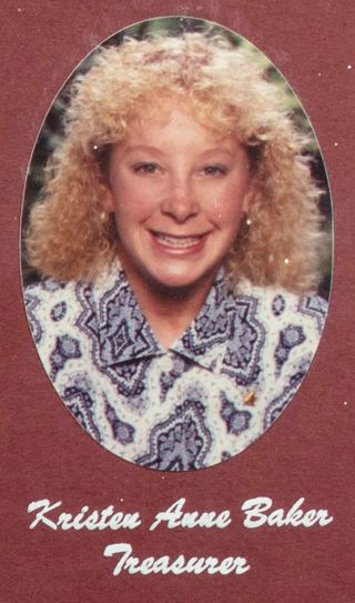 Beta Gamma Chapter Composite Detail, Kristen Anne Baker, 1991-1992
