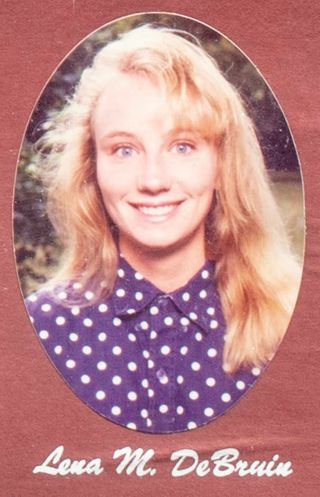 Beta Gamma Chapter Composite Detail, Lena M. DeBruin, 1991-1992