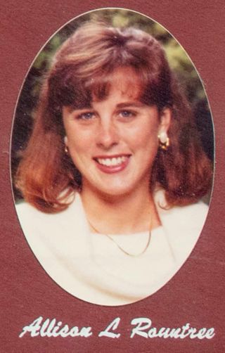 Beta Gamma Chapter Composite Detail, Allison L. Rountree, 1991-1992