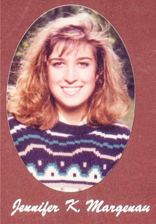 Beta Gamma Chapter Composite Detail, Jennifer K. Margenau, 1991-1992
